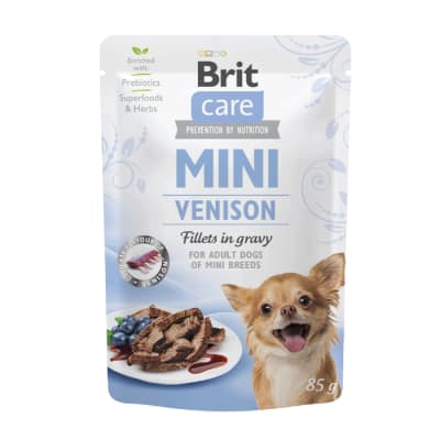 BRIT CARE MINI VENISON FILLET IN GRAVY