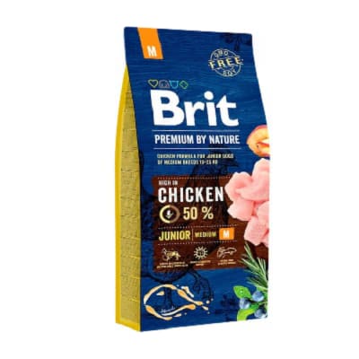 Brit Premium Junior Medium alimento para perro