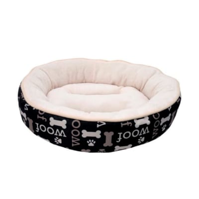 DREAMWELL CAMA REDONDA WOOF Cama para perro1