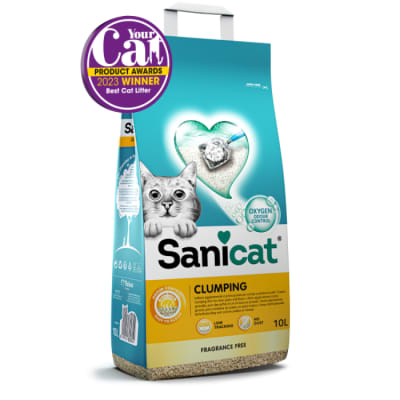 Arena para gatos Sanicat clumping1