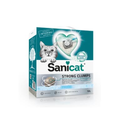 Arena para gatos sanicat strong clumps