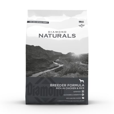 Diamond Naturals Dog Breeder perros 20 KG