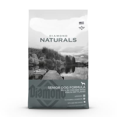 Diamond Naturals Senior Dog perros 15 KG