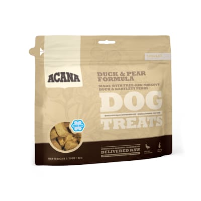 Acana duck and pear dog treat 35.5g