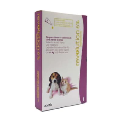 Desparasitante Revolution gato y perro Antiparasitarios