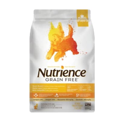 NUTRIENCE GRAIN FREE ADULT SMALL BITES alimento para perro1