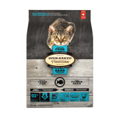 OVEN BAKED GRAIN FREE CAT - FISH Alimento para gato