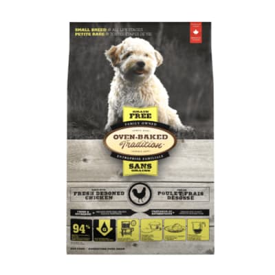 OVEN BAKED GRAIN FREE SMALL BITES CHICKEN (Toda Edad) Alimento para perros1