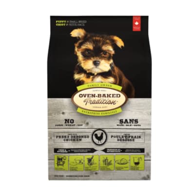 OVEN BAKED TRADITION PUPPY SMALL BITES - CHICKEN alimento para perros1