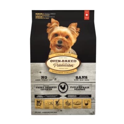 OVEN BAKED TRADITION SENIOR & WEIGHT SMALL BREED CHICKEN Alimento para perros1