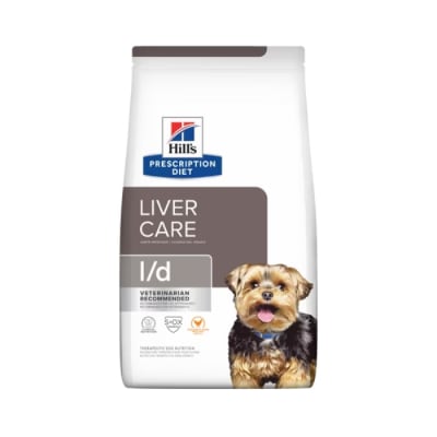 Hills canine l/d liver care alimento para perro