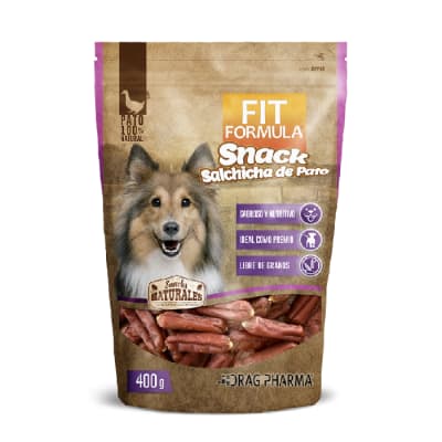 FIT FORMULA SNACK SALCHICHA DE PATO snack para perros1
