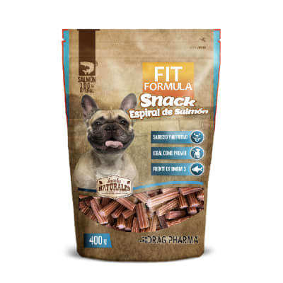 FIT FORMULA SNACK ESPIRAL DE SALMON snack para perros