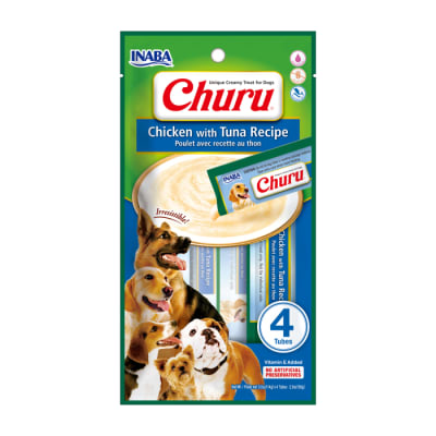 DOG CHURU 4P POLLO CON ATUN