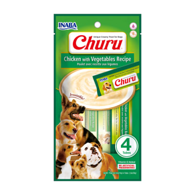 DOG CHURU 4P POLLO CON VEGETALES