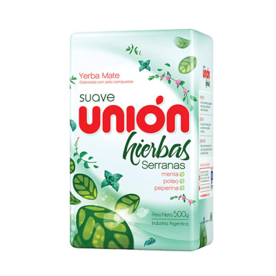 Unión - Yerba Mate con Palo - Hierbas Serranas