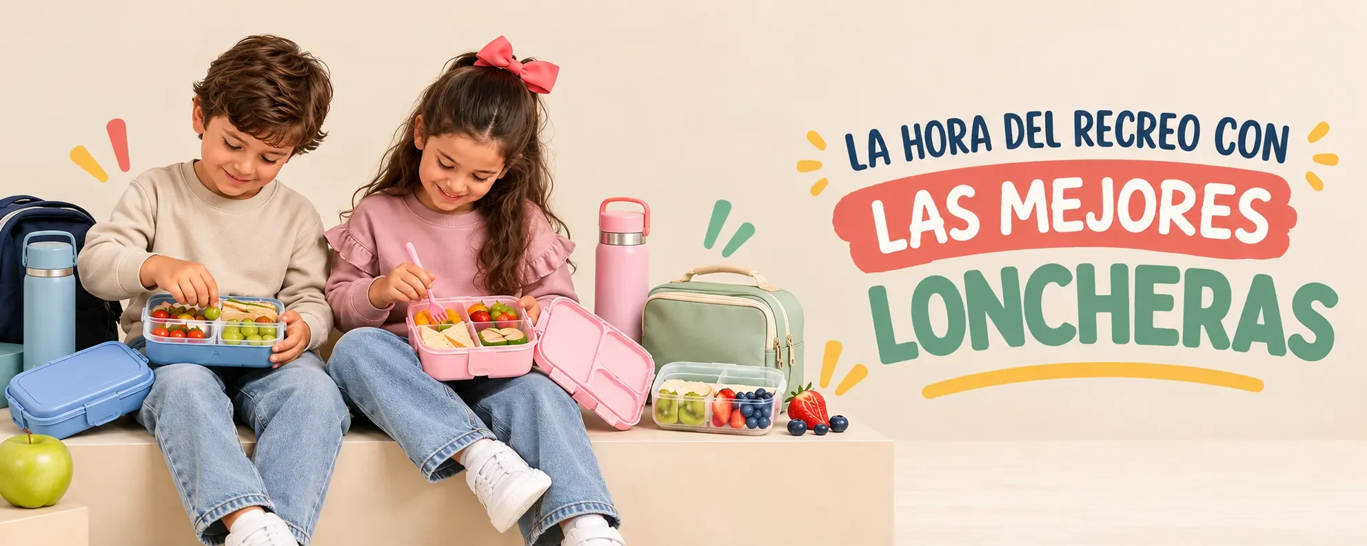 Todo para un recreo más práctico y entretenido