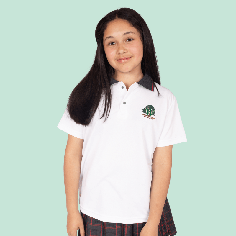 POLERA UNIFORME COLEGIO WOODLAND