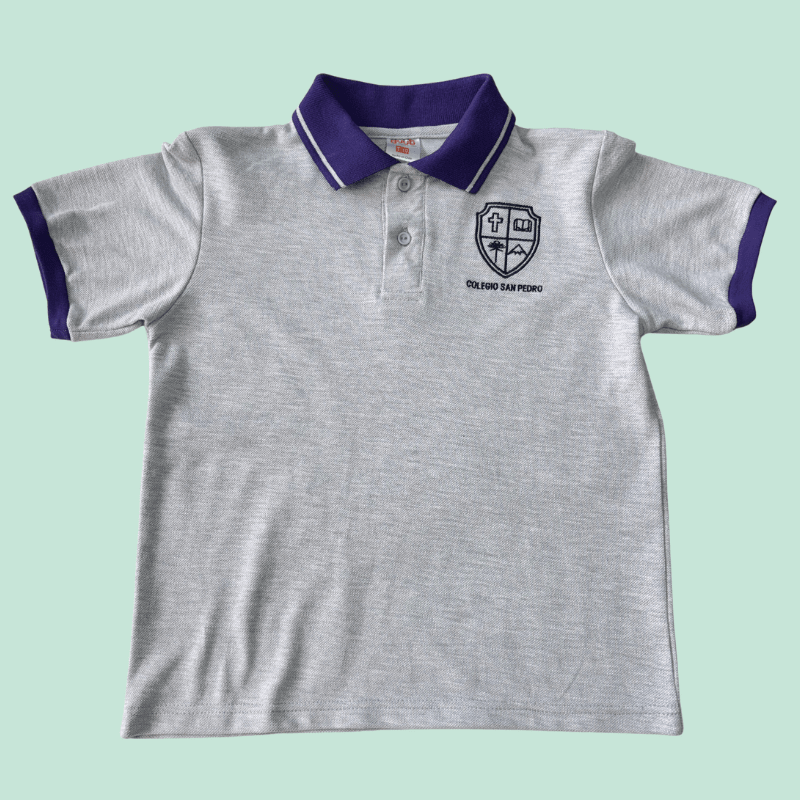 POLERA UNIFORME  M/CORTA COLEGIO SAN PEDRO APOSTOL