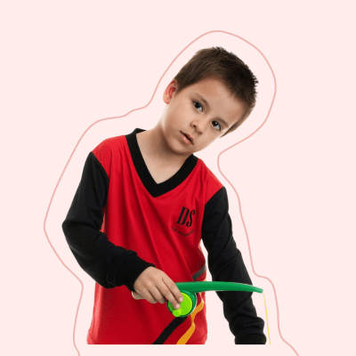 POLERA DEPORTE ROJA M/LARGA COLEGIO ALEMAN