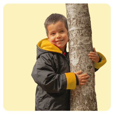 PARKA ESCOLAR NEGRA/AMARILLO1