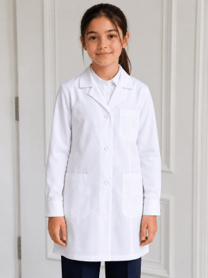 DELANTAL BLANCO NIÑA