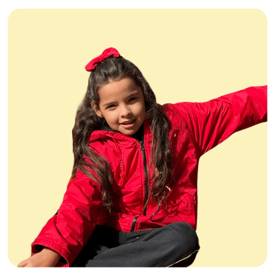 PARKA ESCOLAR ROJO/NEGRO1