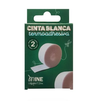 CINTA BLANCA TERMOADHESIVA