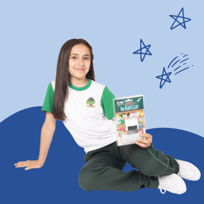 MARCADOR DE ROPA Y LIBROS MINE