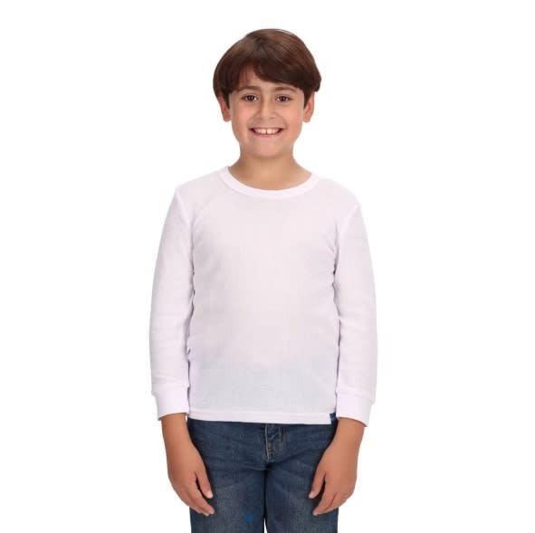 Camiseta Blanca Térmica Manga Larga Pack 2