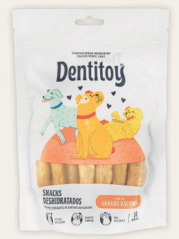 Dentitoy Snack Barrita de Carnaza Deshidratada 10unid
