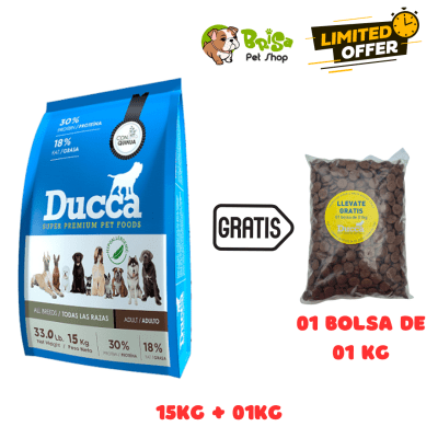 PROMO Ducca Adulto Super Premium 15kg + 01kg