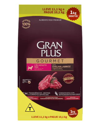 Gran Plus Gourmet Perro Mini Adulto Cordero 11.1kg