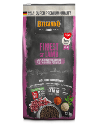 Belcando Finest GF lamb 12.5kg (Con efecto Salsa)
