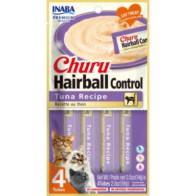 Churu Hairball Control de Atún (4 unidades)