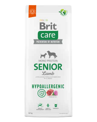 BRIT CARE SENIOR LAMB HYPOALLERGENIC 12kg