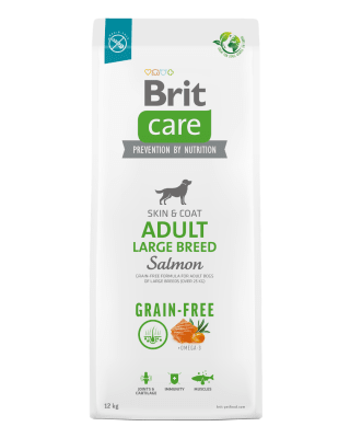BRIT CARE GRAIN FREE ADULT LARGE BREED SALMÓN 12kg
