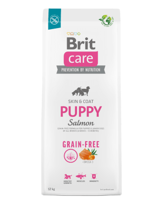 BRIT CARE GRAIN FREE PUPPY SALMÓN 12kg