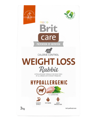 BRIT CARE WEIGHT LOSS RABBIT  HYPOALLERGENIC 3kg