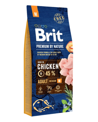 Brit Premium by Nature Adult Medium 15kg