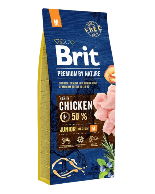 Brit Premium by Nature Junior Medium 15kg