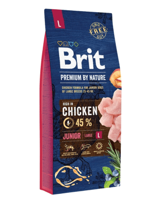 Brit Premium by Nature Junior Large 15kg