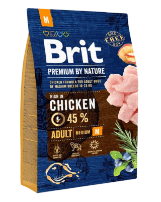 Brit Premium by Nature Adult Medium 3kg