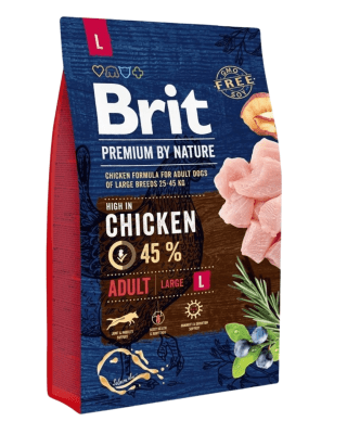 Brit Premium by Nature Adult Large 3kg
