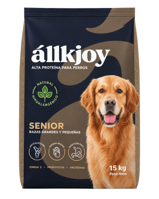 Allkjoy Adulto Senior todas las Razas 15kg