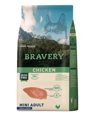 BRAVERY CHICKEN MINI ADULT SMALL BREEDS 2kg