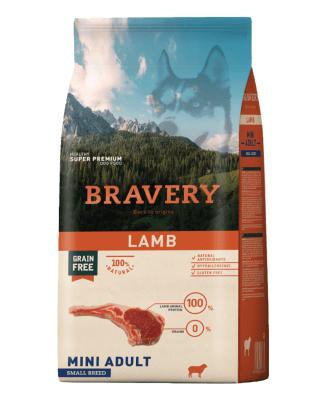 BRAVERY LAMB MINI ADULT SMALL BREEDS 2kg
