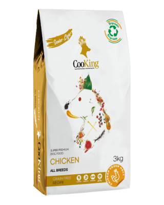Cooking Dog Food for Senior - Light Chicken Grain Free 3kg