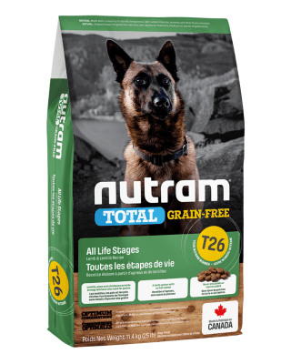 T26 NUTRAM TOTAL GRAIN FREE - ALLERGY LAMB DOG 11.4kg