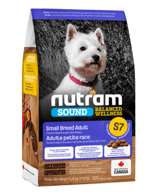 S7 NUTRAM SOUND SMALL BREED ADULT DOG 5.4kg